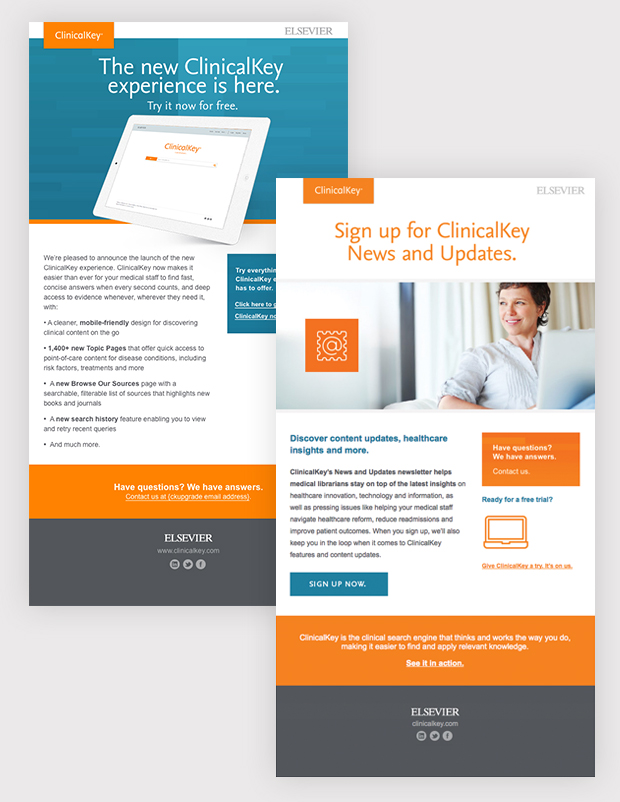 Social media marketing pieces Clinical Key- Key Innovators