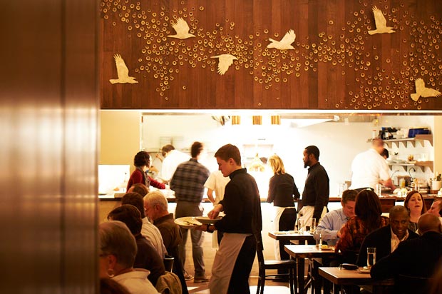 Inside Niche Restaurant