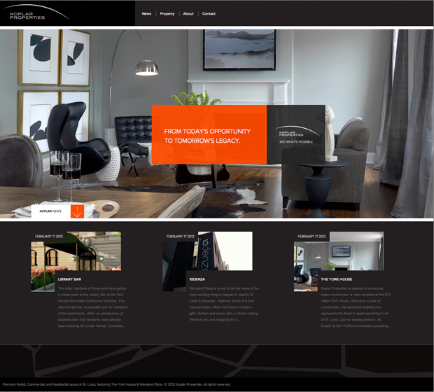 Koplar Properties Website Design