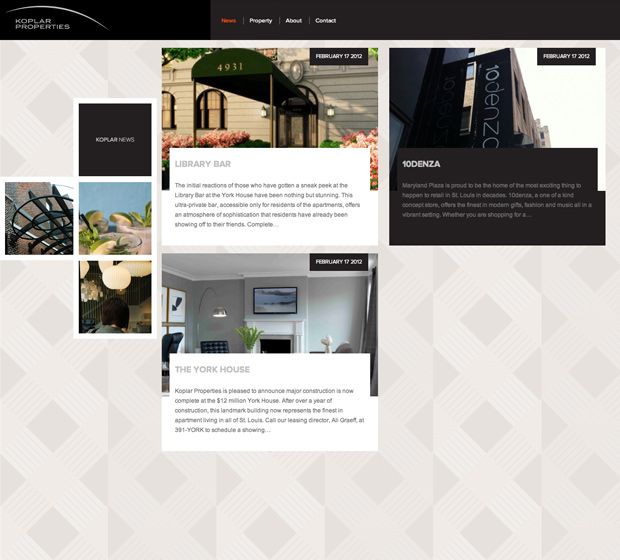 Koplar Properties Web Design