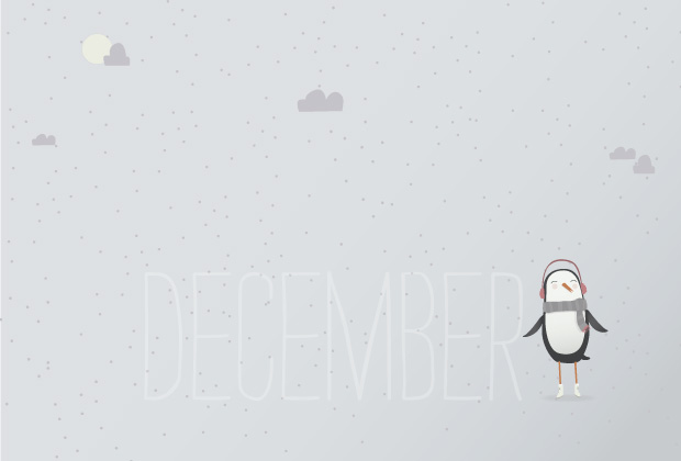 December - Desktop Wallpaper Designs by Atomicdust