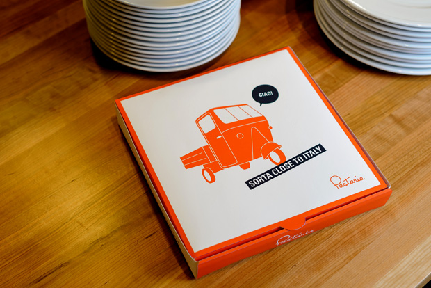 Pastaria St. Louis Pizza Box Design