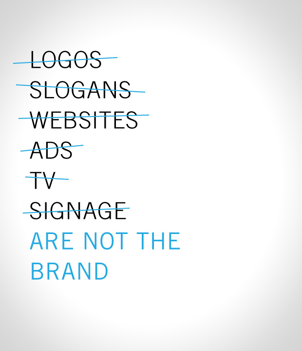 A list of things your brand is not.