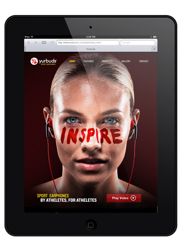 Yurbuds iPad Design