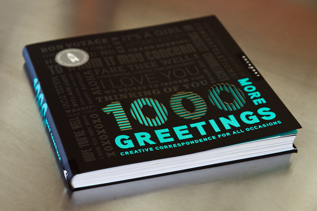 Atomicdust Featured in “1000 More Greetings: Creative Correspondence for all Occasions”