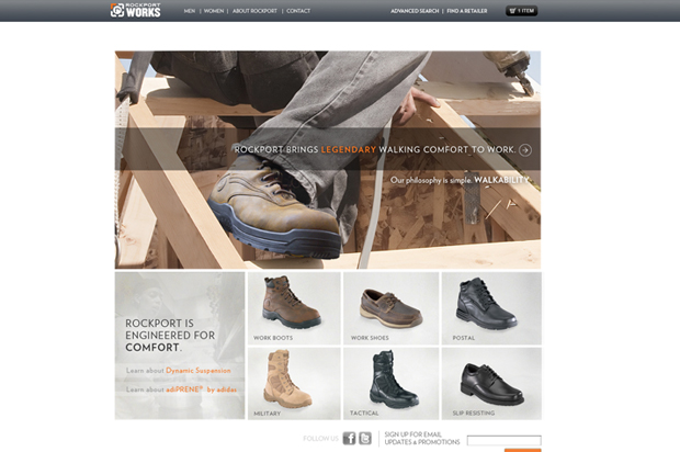 New Website design for Rockport Works