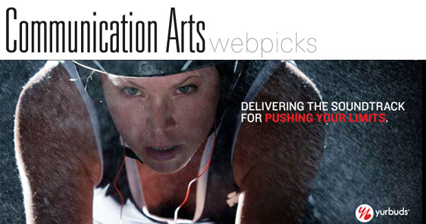 Yurbuds Website is CommArts Webpick of the Day