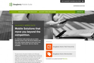 Daugherty Mobile Suite Website Design