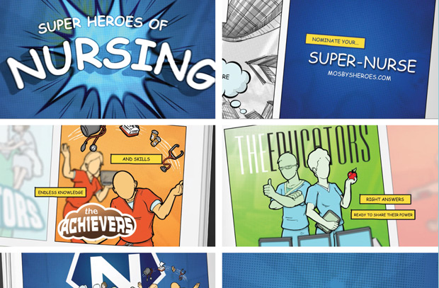 Super Heroes of Nursing Marketing & Social Media Campaign