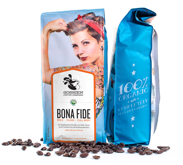 Goshen Coffee Packaging + Branding Design