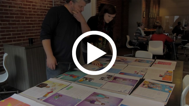 Branding Case Study Video - St. Louis Children's Hospital Annual Report design