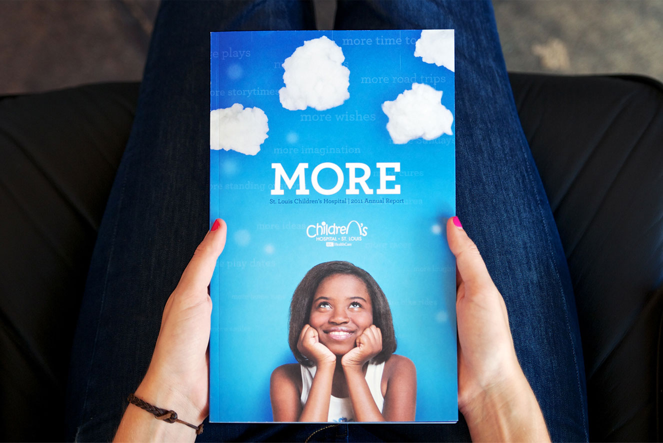 St. Louis Children's Hospital Annual Report Design