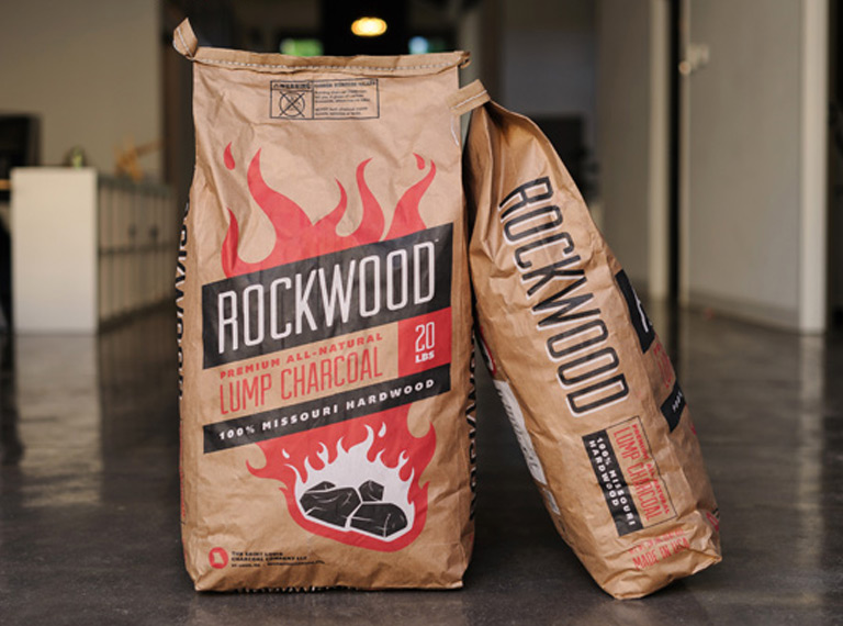 Rockwood Charcoal Branding, Packaging, and Website