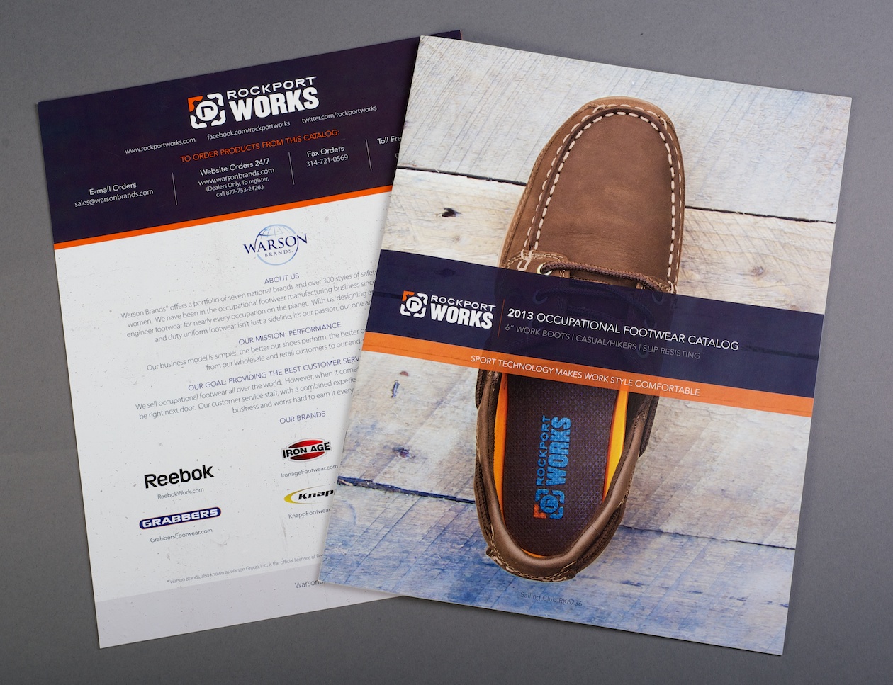 Rockport Works Catalog Design