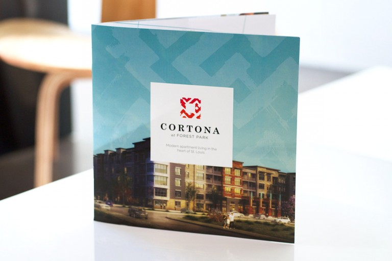 Cortona at Forest Park - Branding and Marketing Material