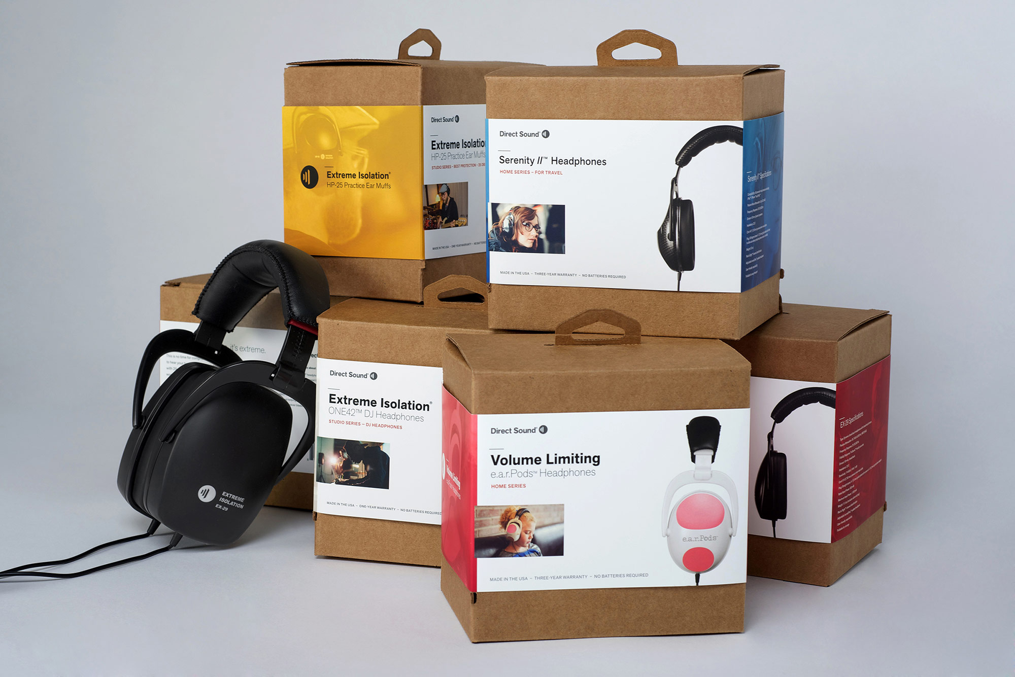 Our Branding and Packaging Design for Direct Sound