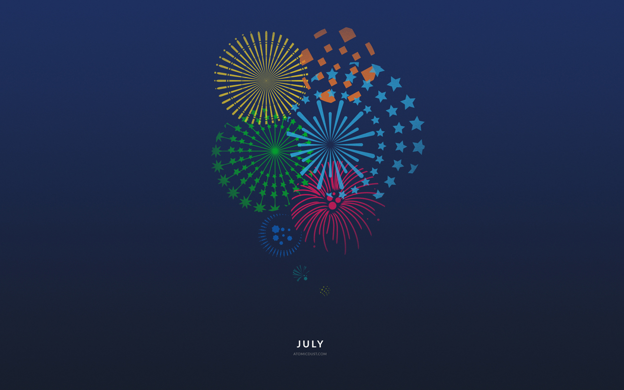 July 2014 Fireworks by Jason Stoff from Atomicdust