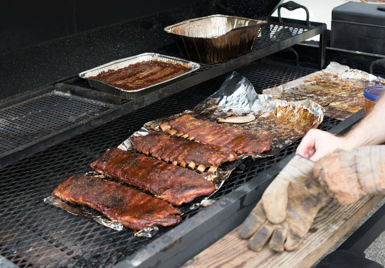 Ribs at the Atomicdust Midtown Alley BBQ