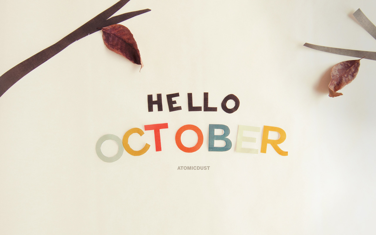 October 2013 Hello by  from Atomicdust