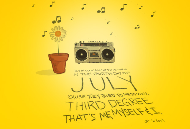 July 2012 De La Soul by  from Atomicdust