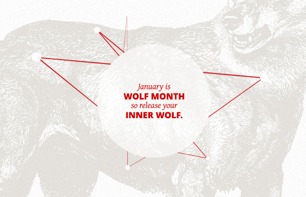 January 2013 Wolf by  from Atomicdust