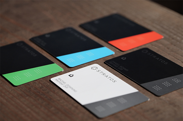 The new Stratos Card designs