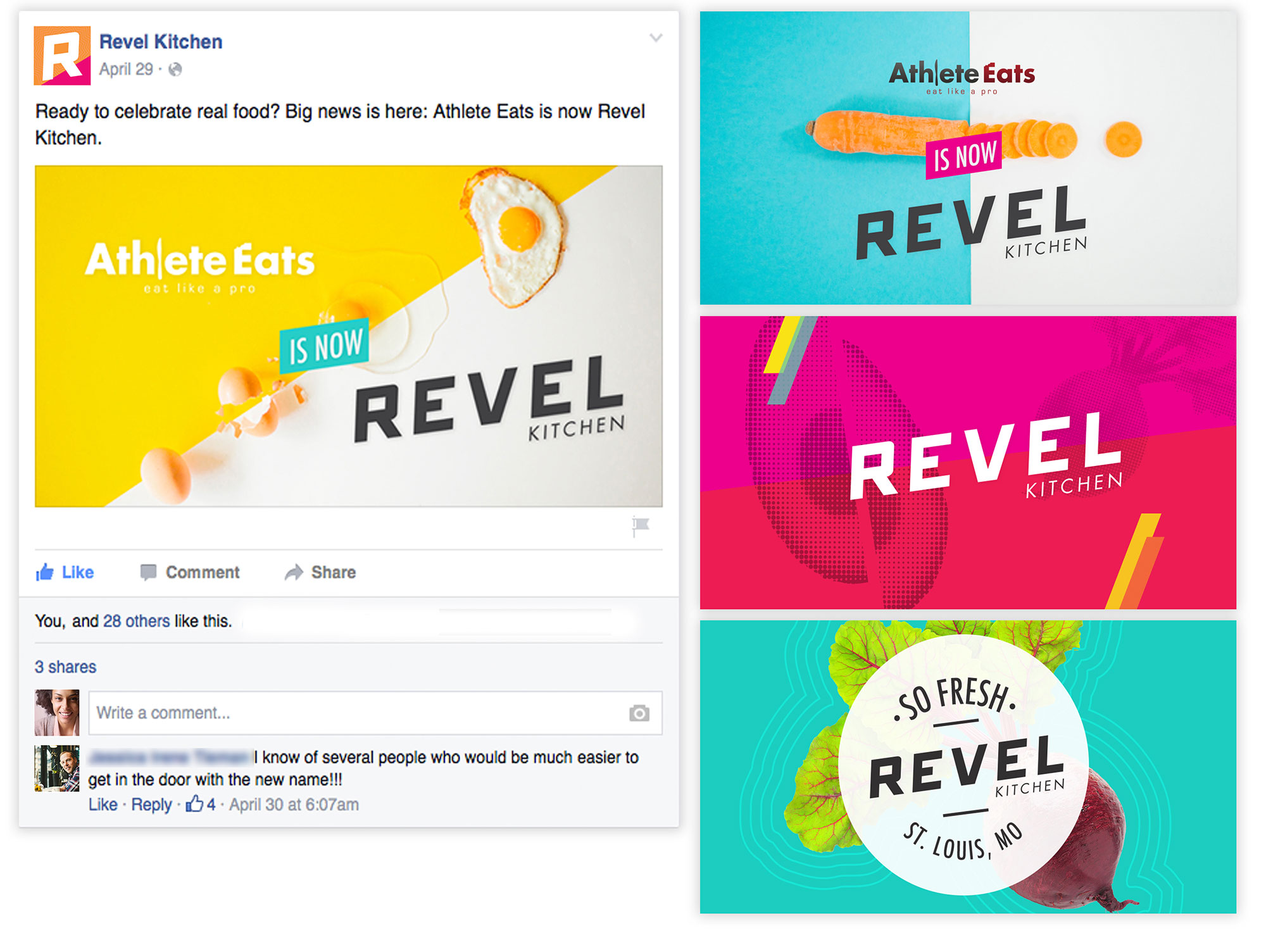 Revel Kitchen Social Media Marketing