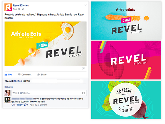 Social media marketing for Revel Kitchen