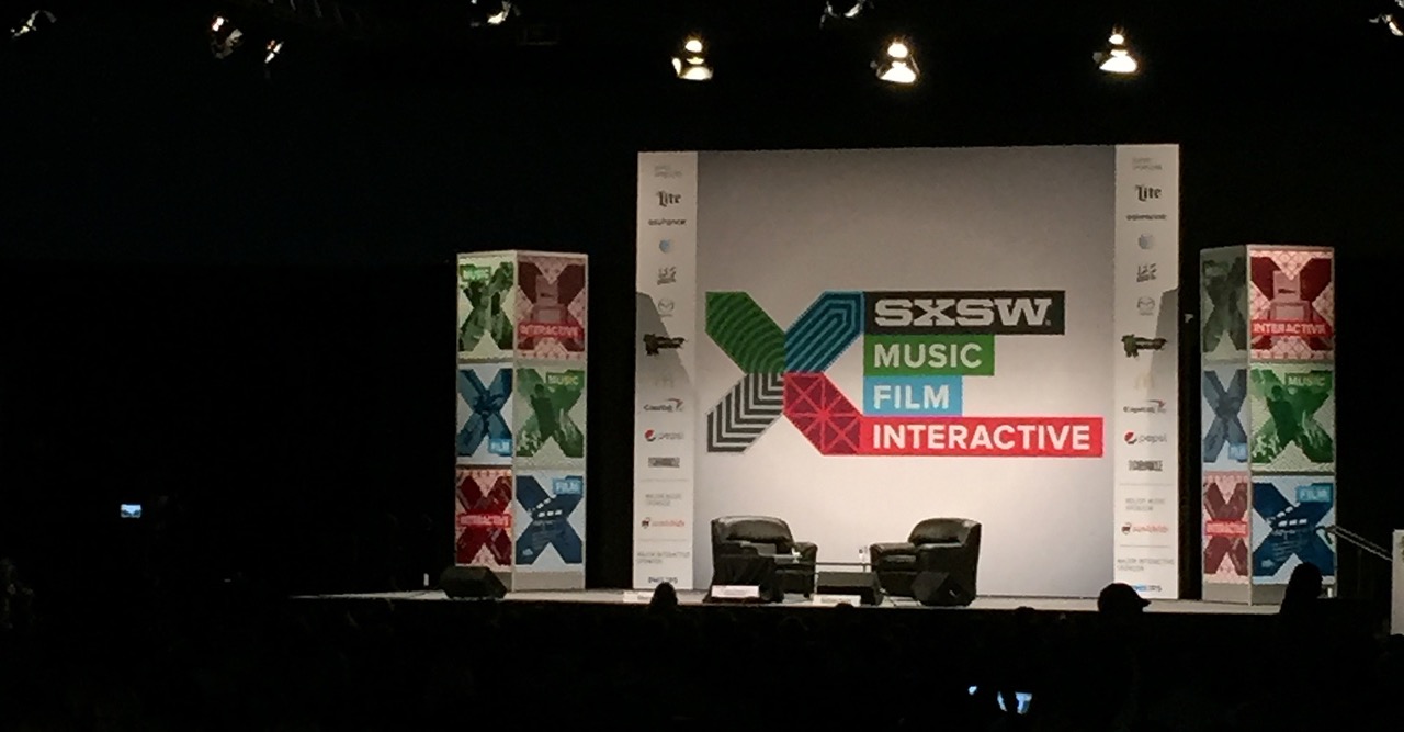 The stage at SXSW