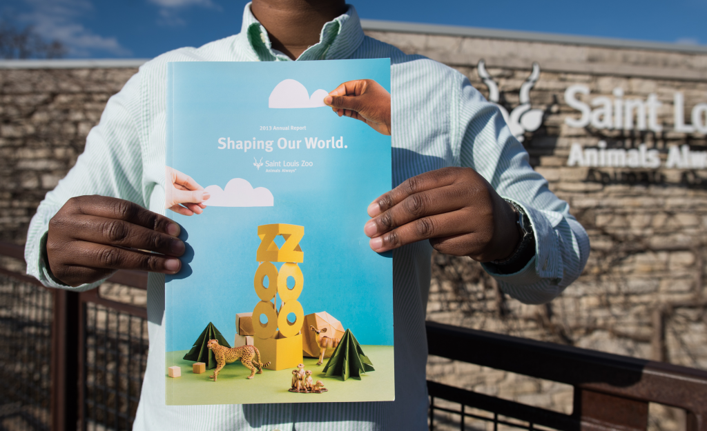 St. Louis Zoo Annual Report Design