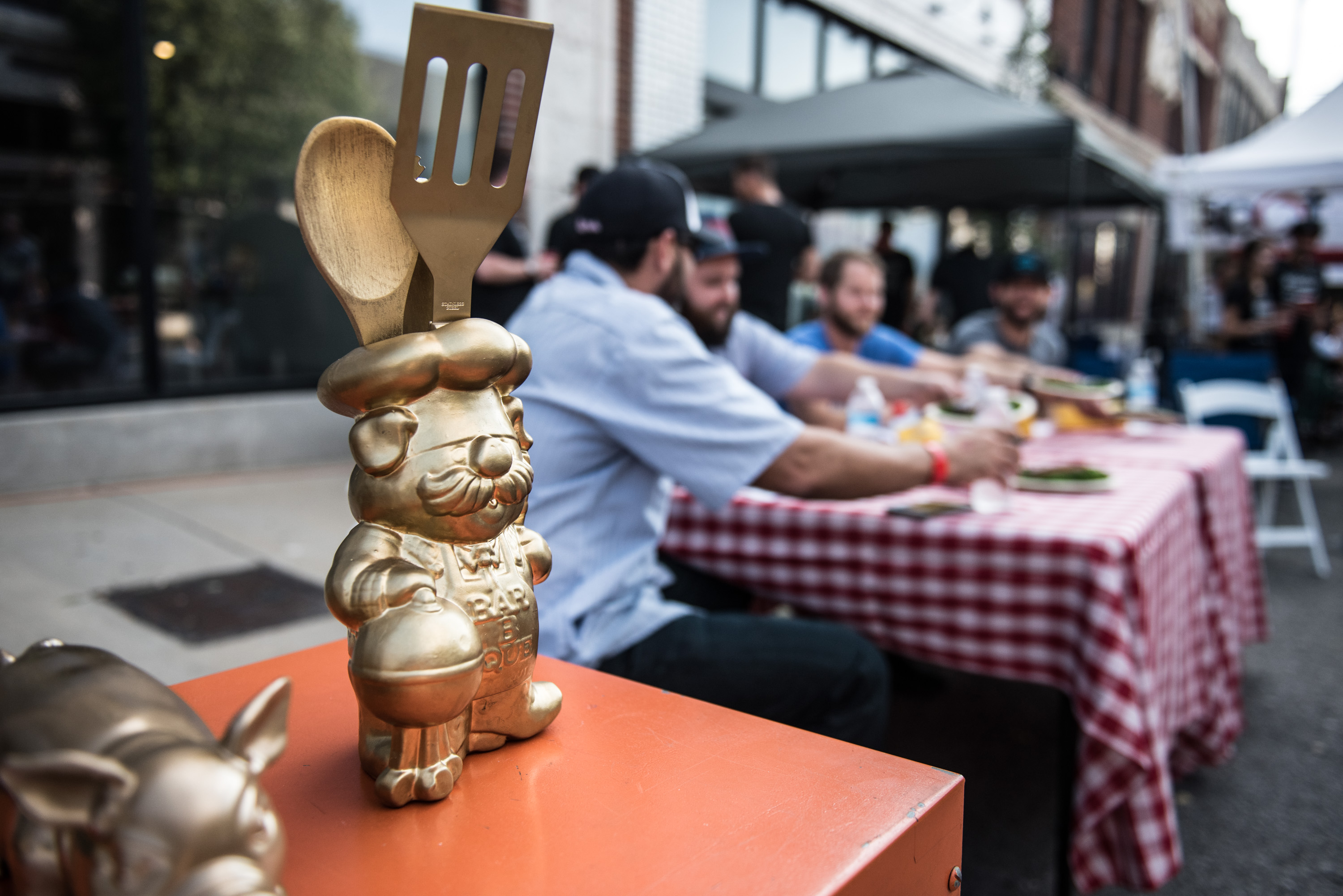 The trophy at the 4th Annual Midtown Alley Agency BBQ hosted by Atomicdust