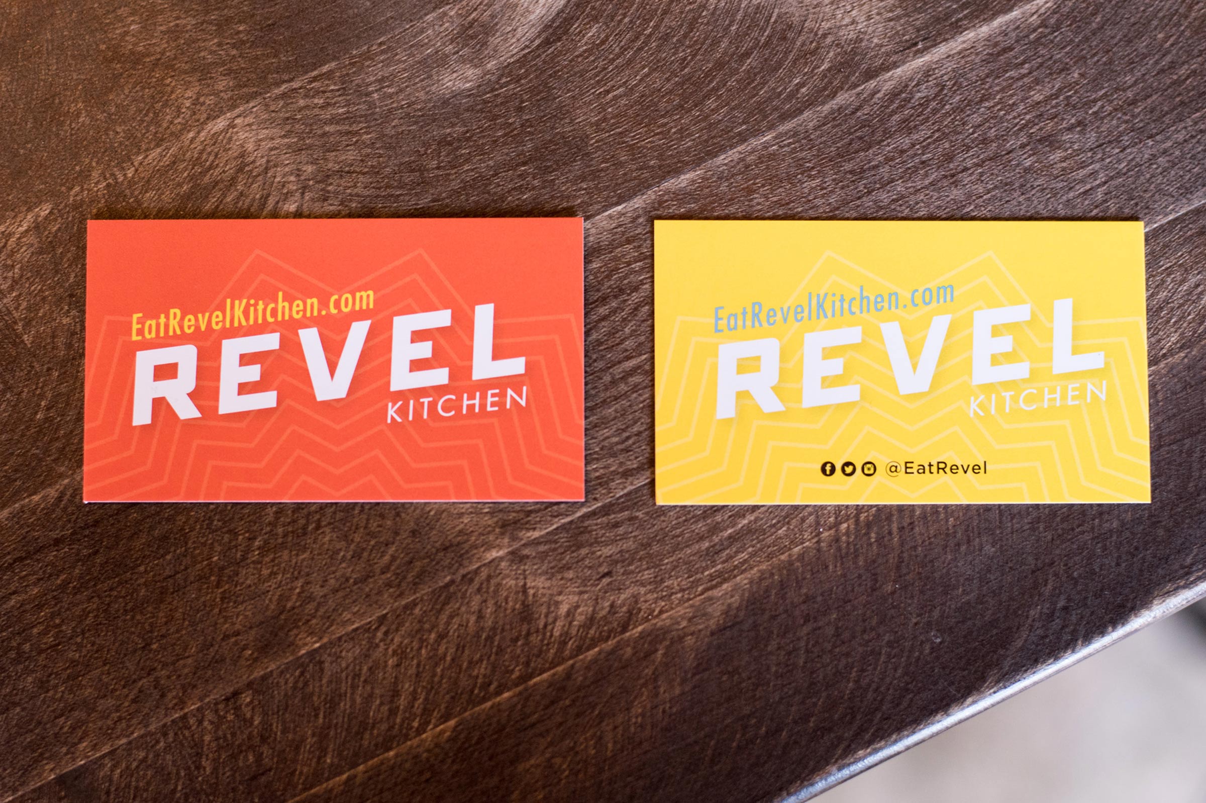 Revel Kitchen Business Cards