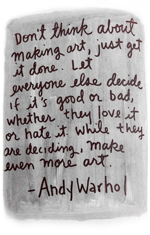 Warhol-Quote