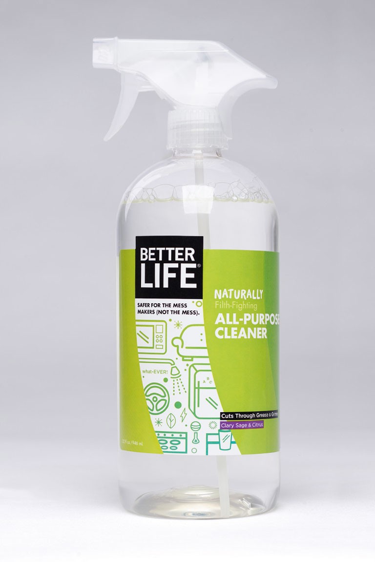 Better Life All Purpose Cleaner Packaging Design