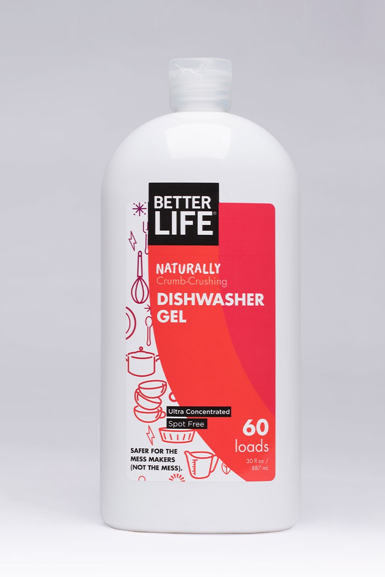 Better Life Dishwasher Gel Packaging Design