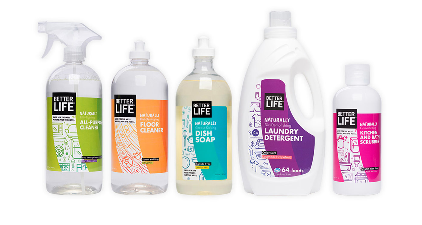 Better Life Packaging Design - Product Line
