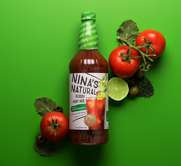 Nina's Natural Branding - Bloody Mary Packaging