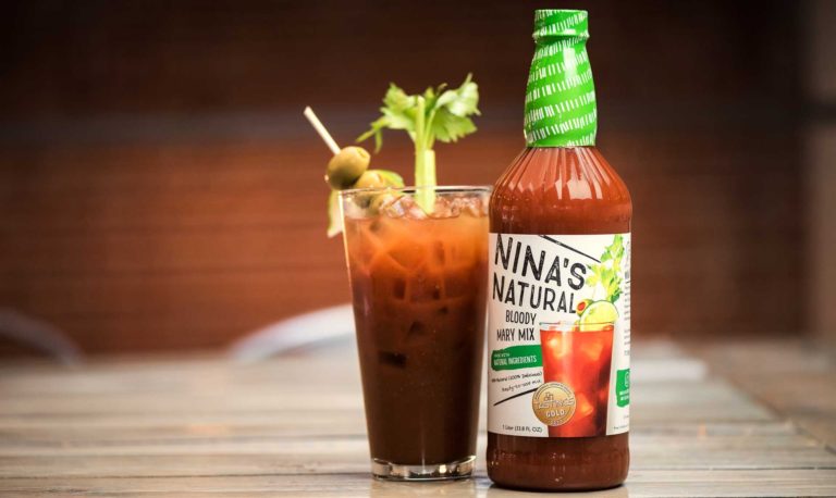 Nina's Natural Branding and Packaging - Bloody Mary Mix