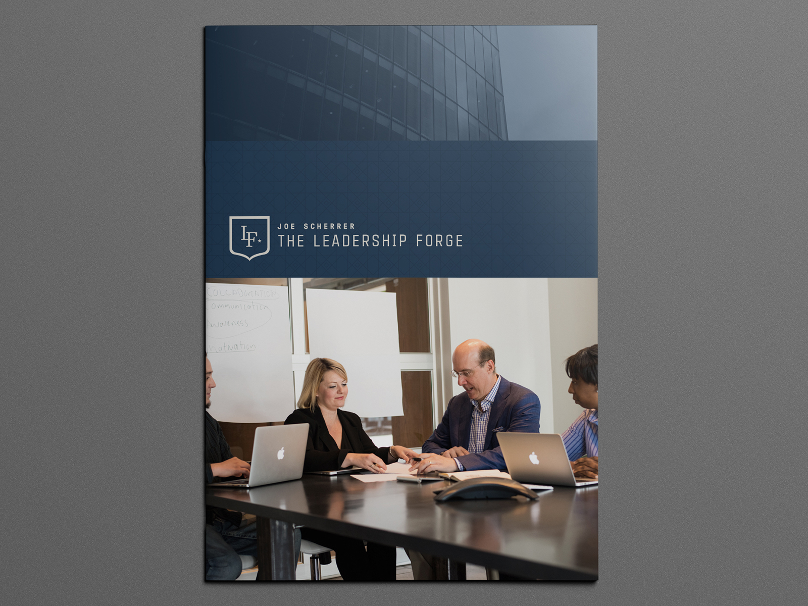 The Leadership Forge branding and brochure design