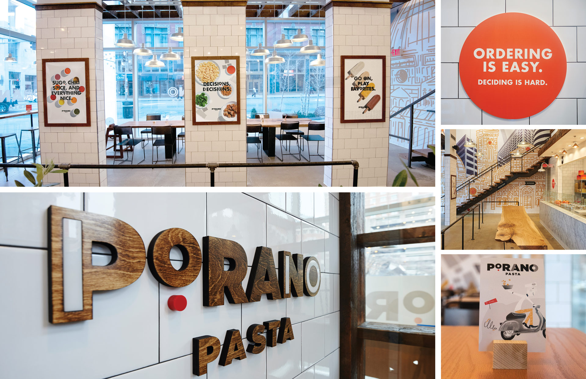 Porano Pasta brand identity 