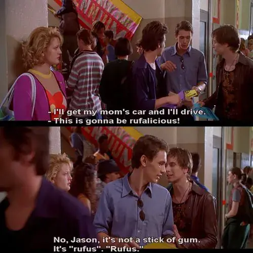 Never been kissed - Rufus