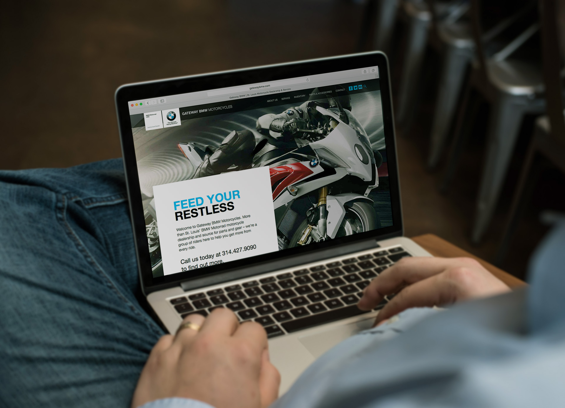 Website design for Gateway BMW