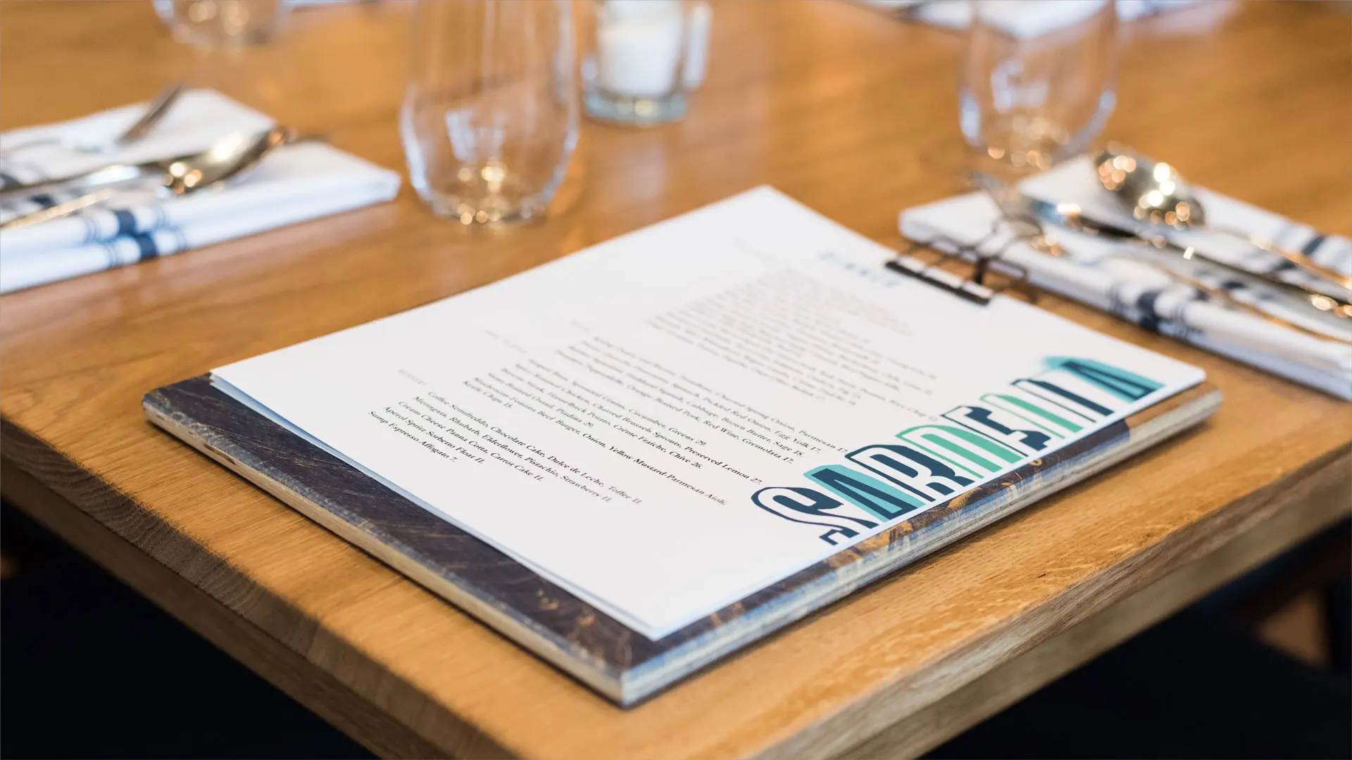 Sardella Restaurant Branding