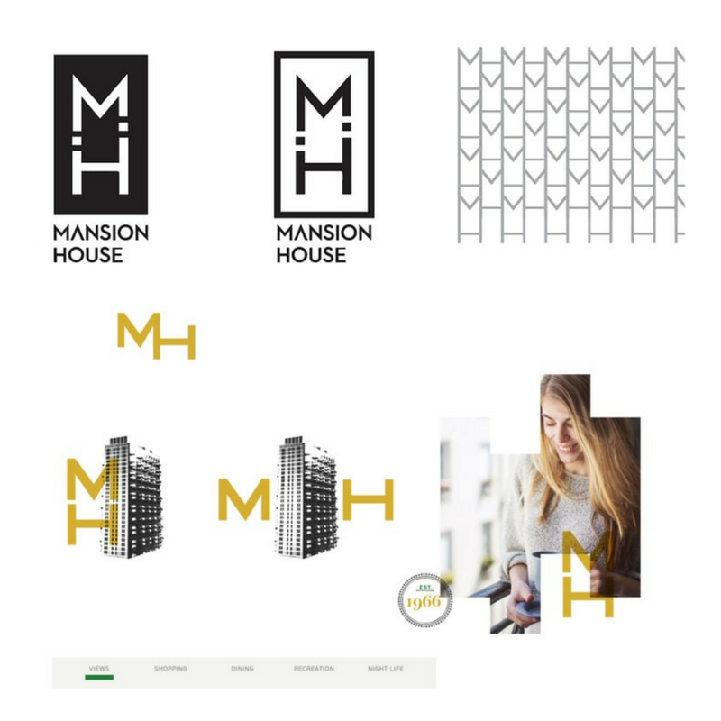 Branding exploration for Mansion House in St. Louis