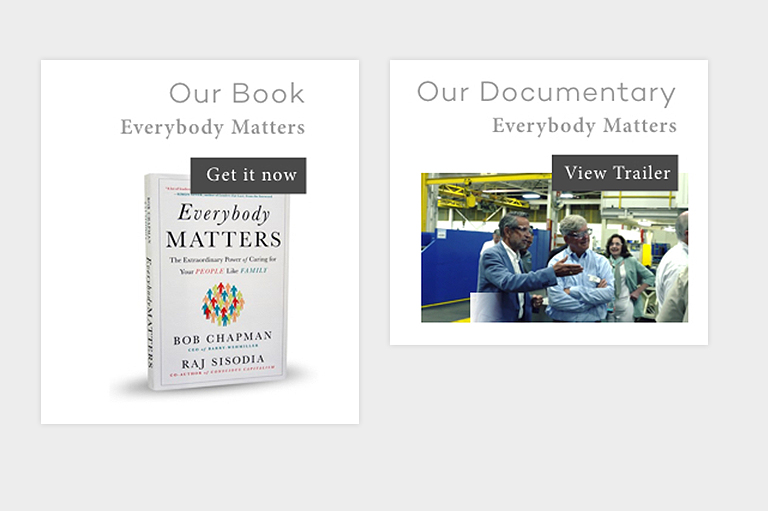 Barry Wehmiller Institute - Everybody Matters Book