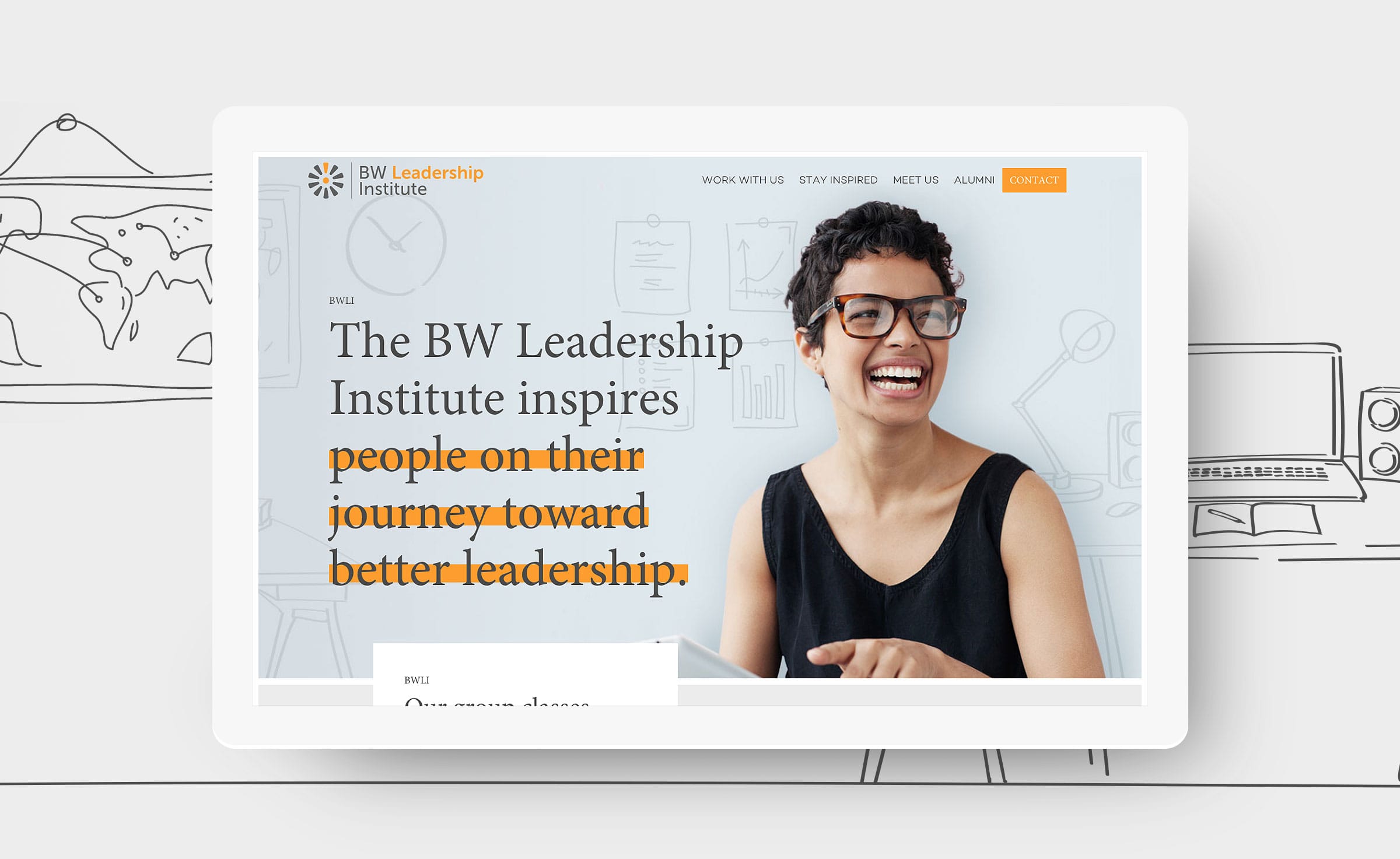 Barry Wehmiller Leadership Institute- Branding and Website Design