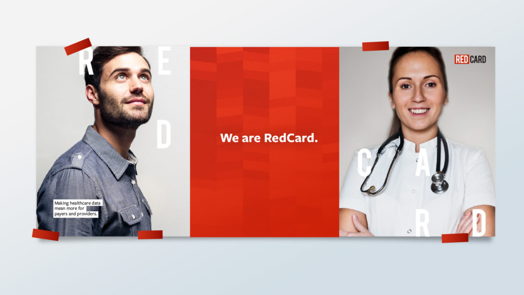 Brand expressions made during the RedCard branding program