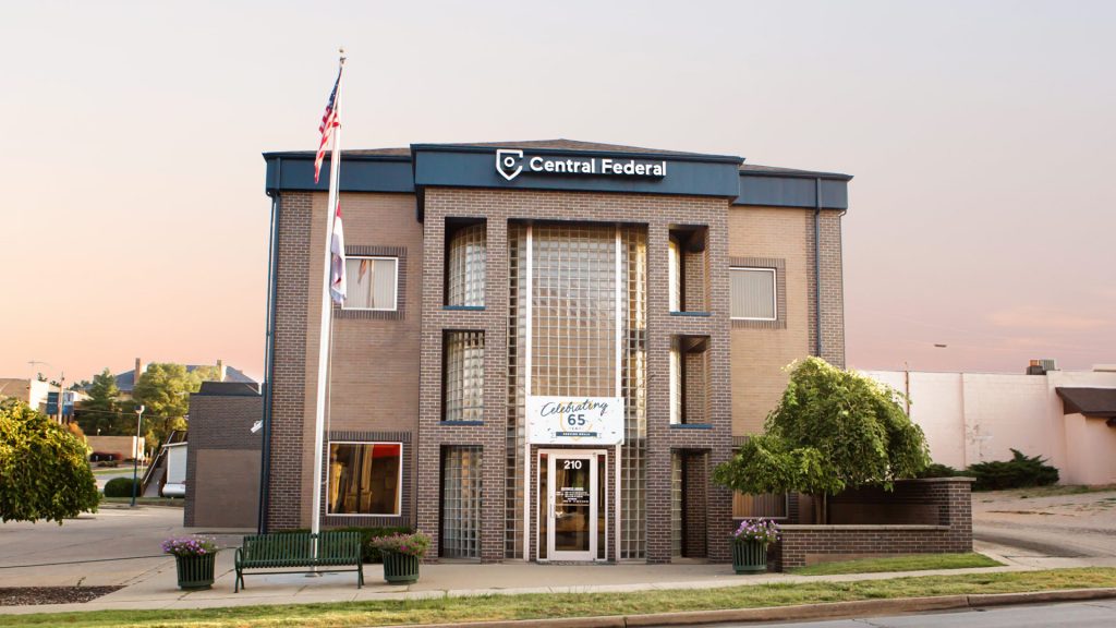 New Branding and signage on the Central Federal Building