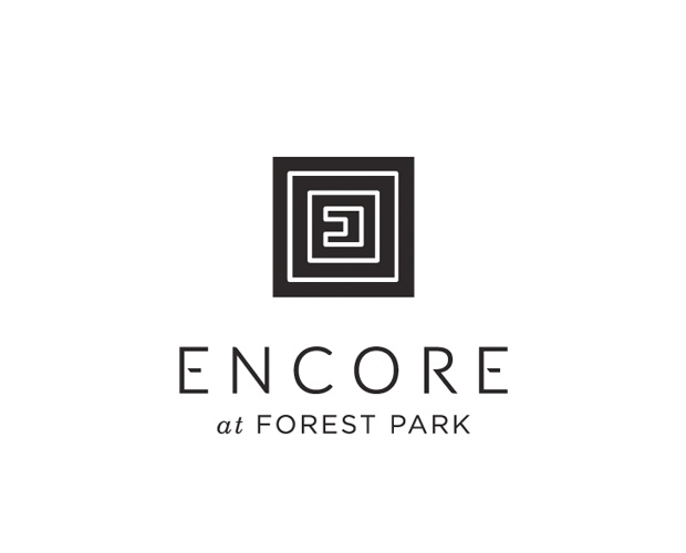 Encore at Forest Park logo design