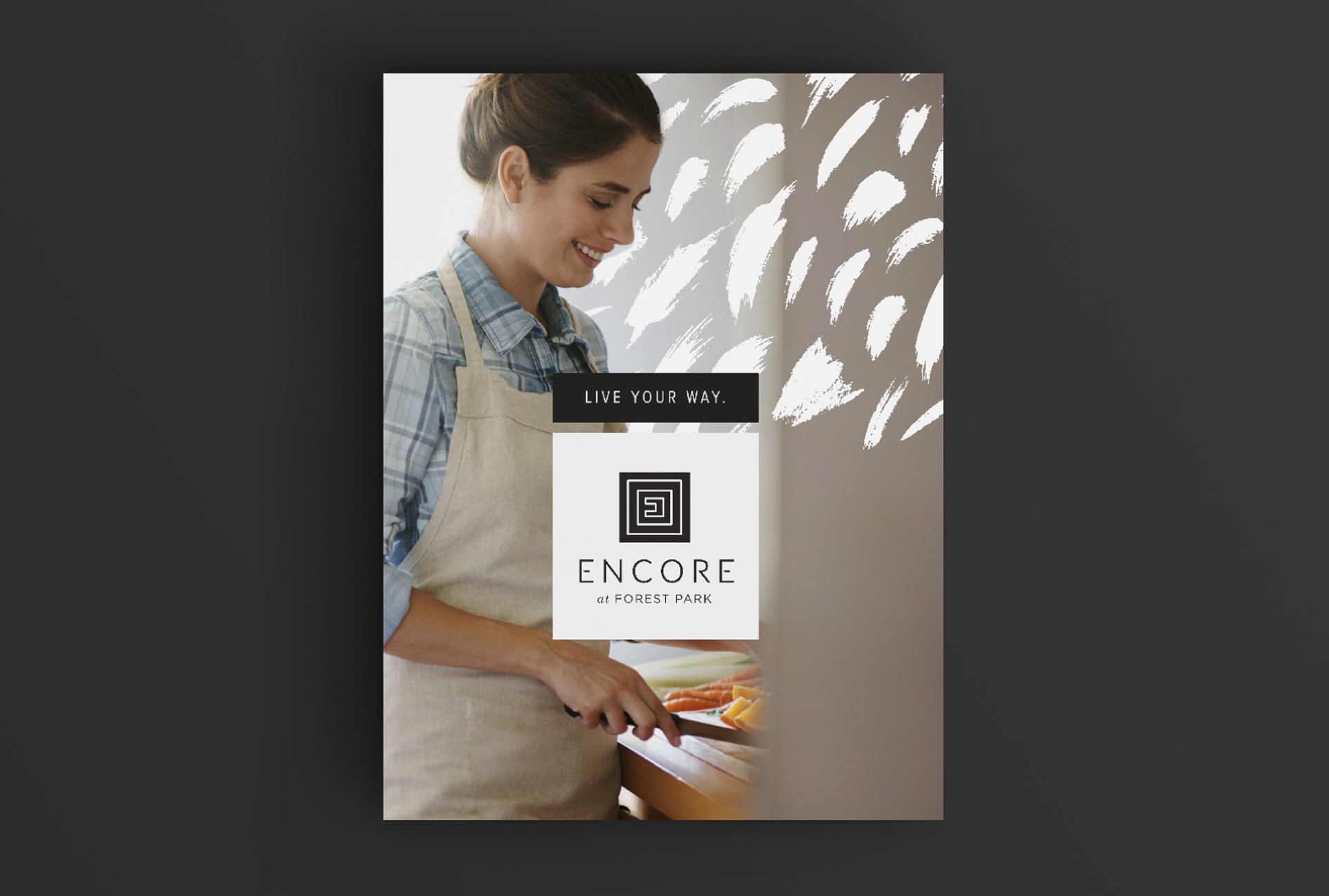  Encore at Forest Park advertisement design